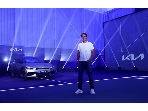 Kia global ambassador Rafael Nadal expresses support for electrical vehicles  Image